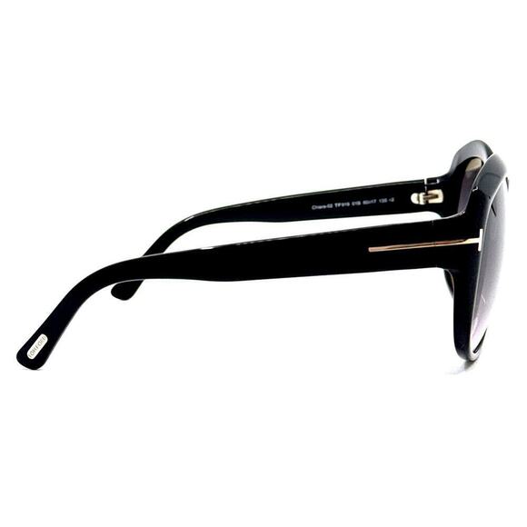 NEW!!! TOM FORD Chiara-02 Sunglasses TF919 01B Authentic main image 5